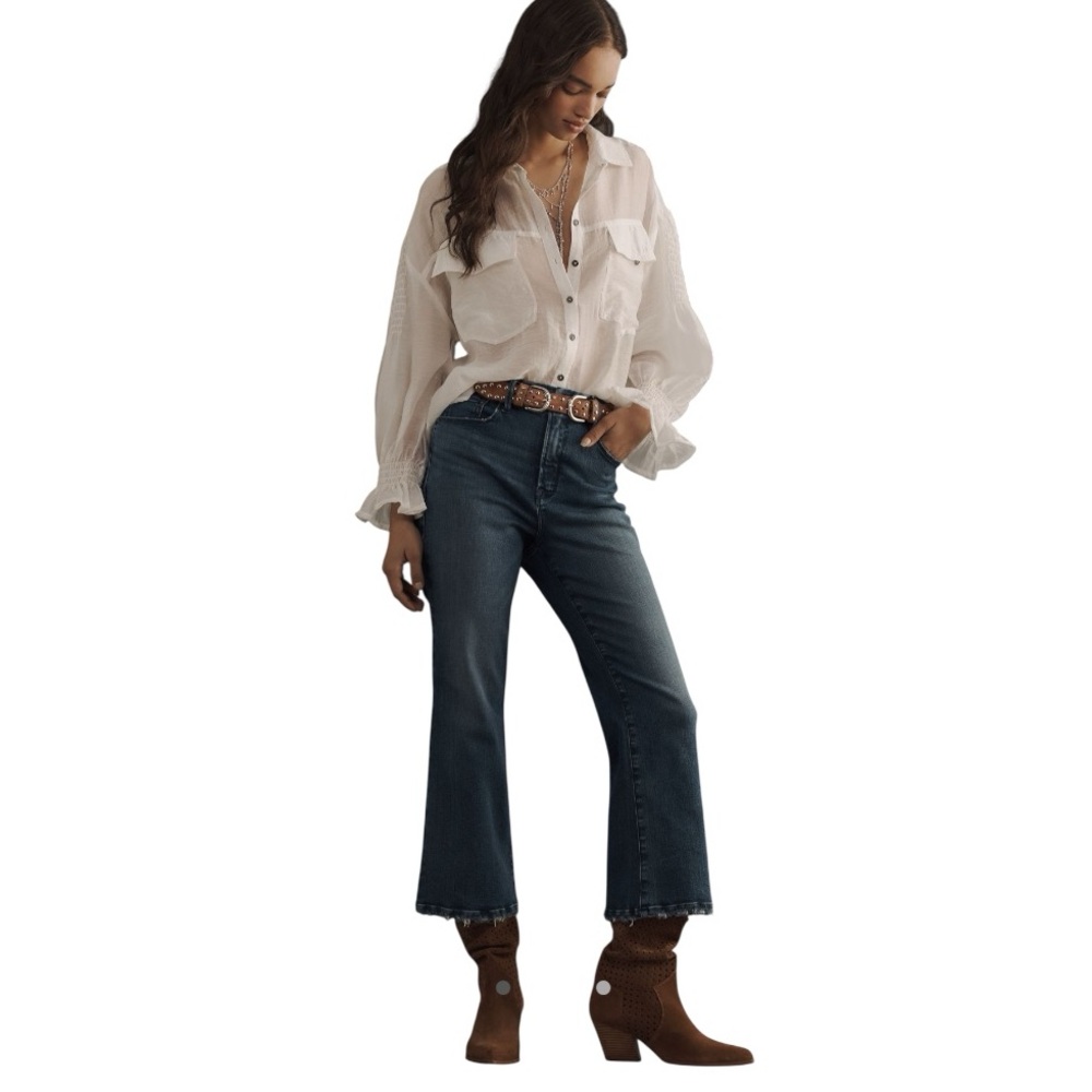 GOOD AMERICAN Good Legs Crop Mini Boot - Women’s Size 4 - New With Tags